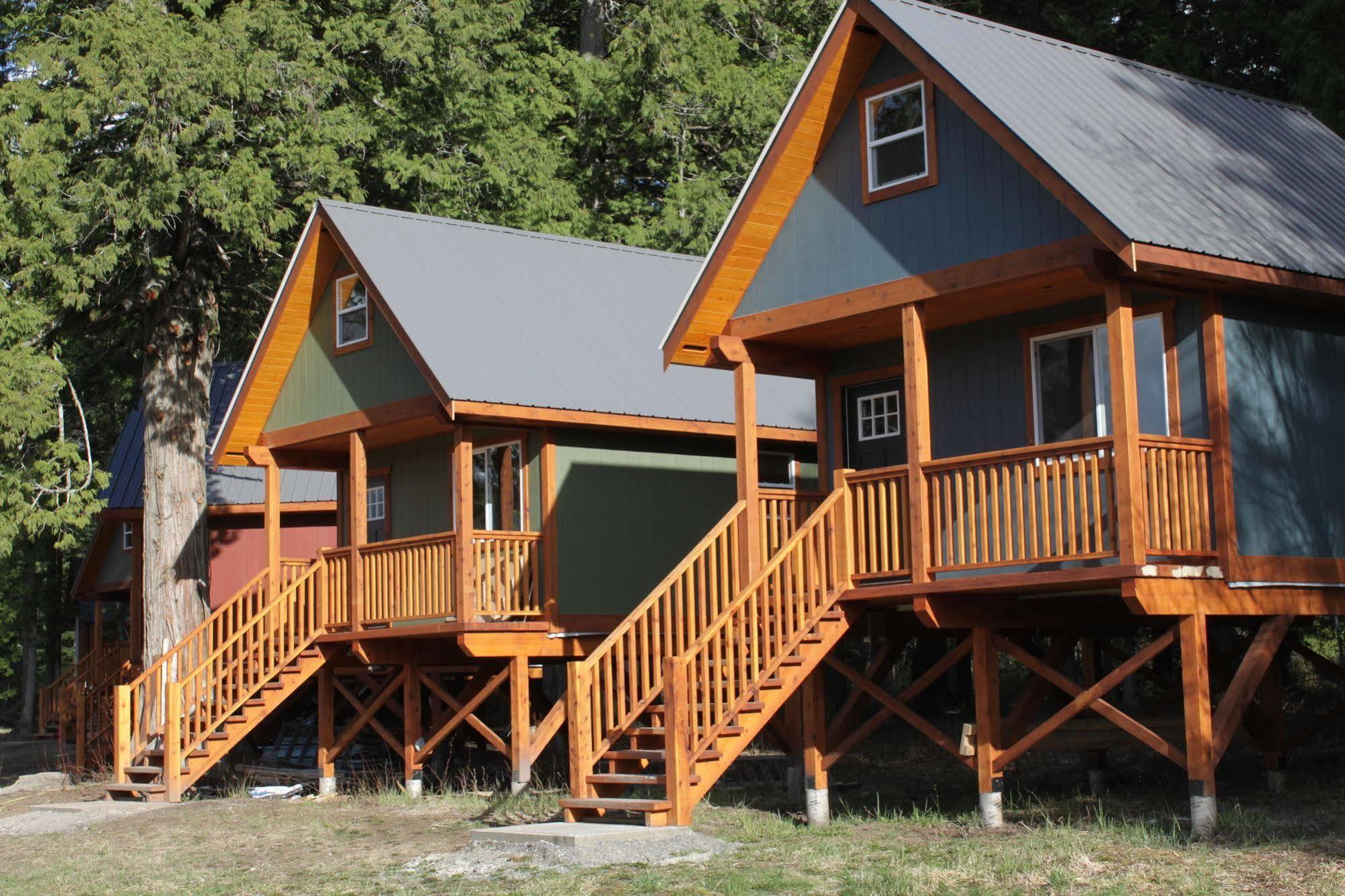 Hidden Acres Farm And Treehouse Resort Terrace Exteriör bild