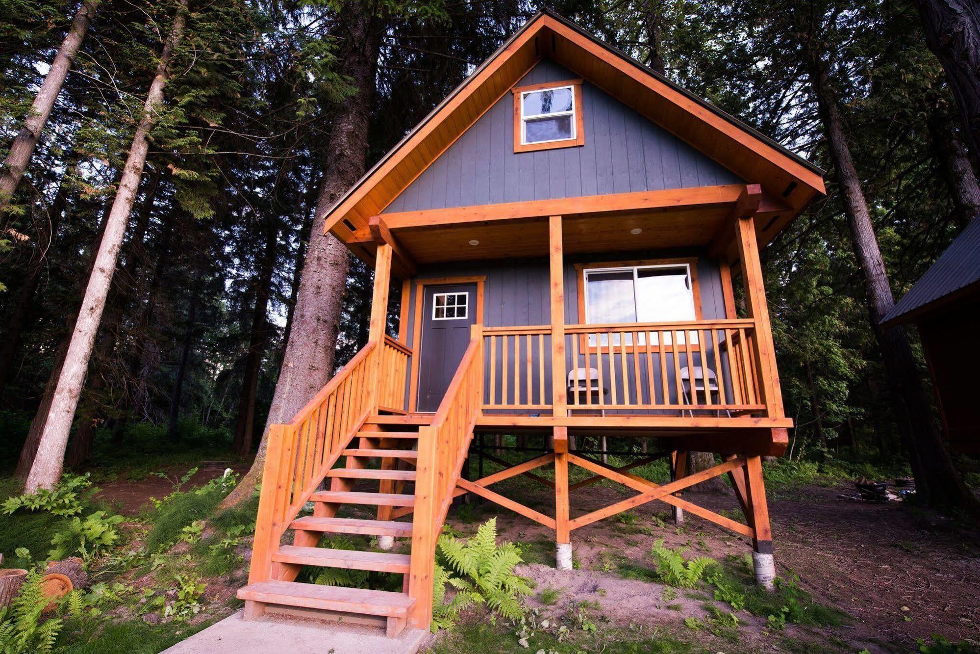 Hidden Acres Farm And Treehouse Resort Terrace Exteriör bild