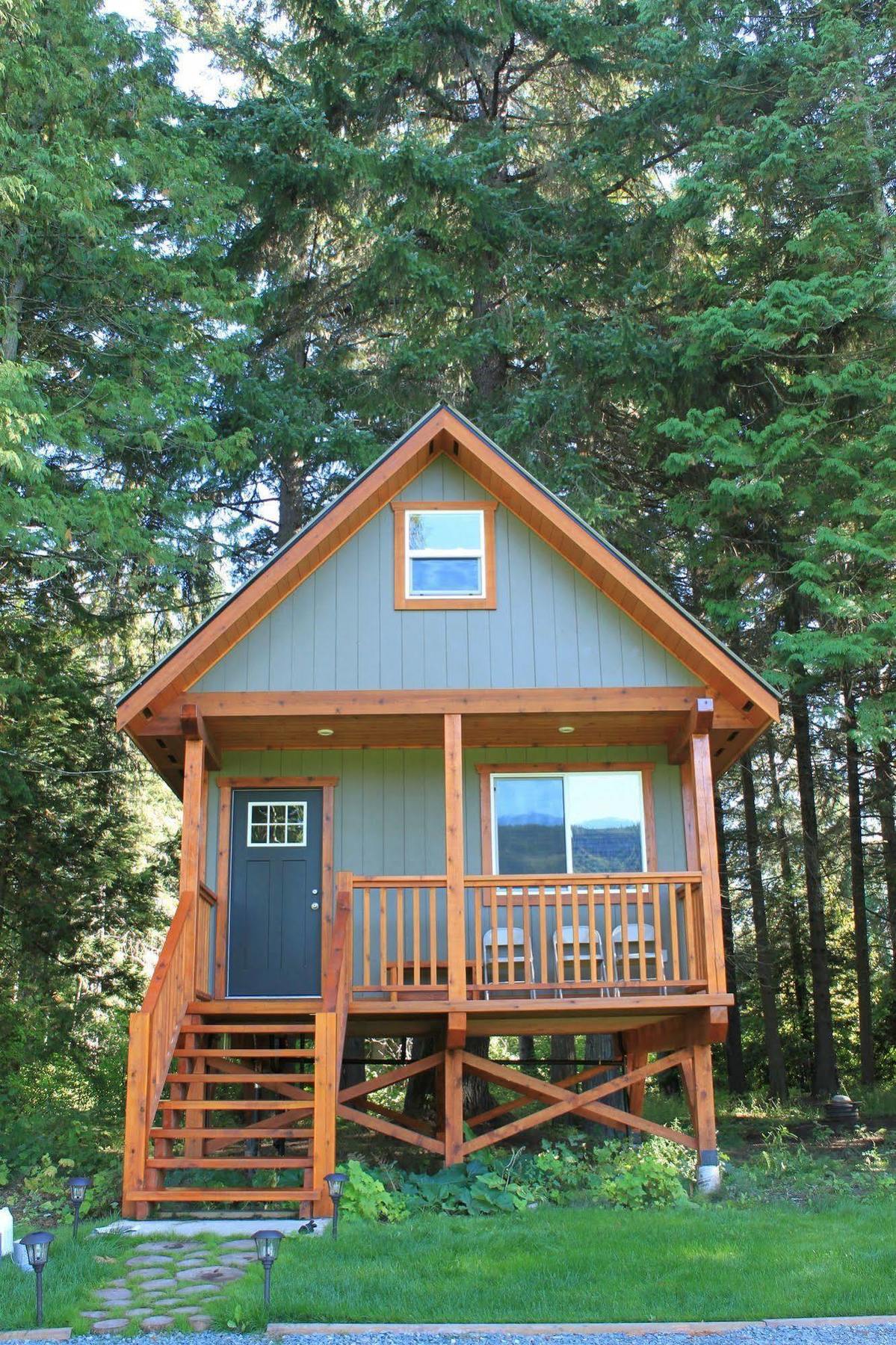 Hidden Acres Farm And Treehouse Resort Terrace Exteriör bild